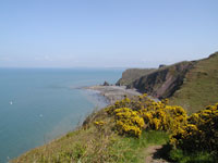 North Devon coastline at Brownsham